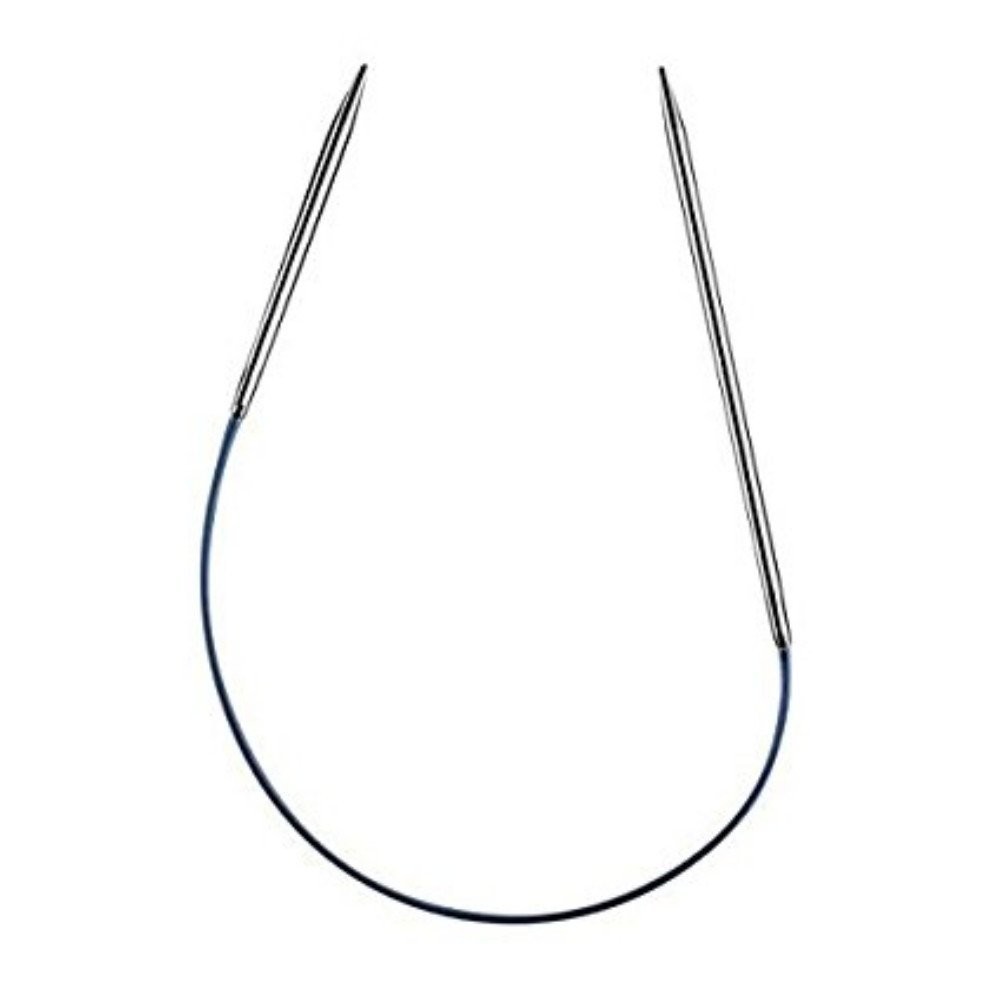 Set De 15 Aiguilles Circulaires à Tricoter En Acier Inoxydable – 5 Tailles (2mm à 4mm) – Pour Chaussettes, Bonnets, Écharpes