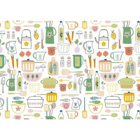 Tissu Dashwood cuisine collection hobbies