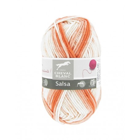 402 Salsa Jacquard Cheval Blanc