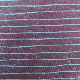 jersey rayures vertes fond marron Stenzo