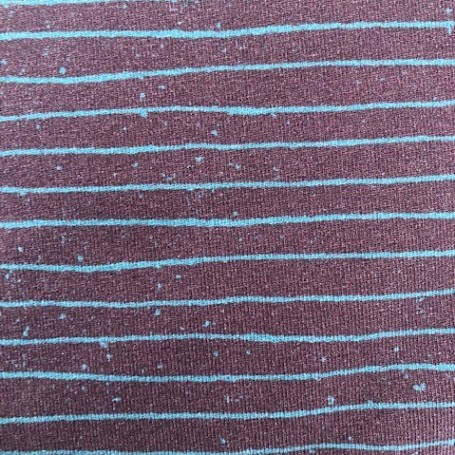 jersey rayures vertes fond marron Stenzo