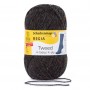 98 anthracite Regia tweed 4 fils 