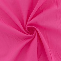 voile de coton fushia