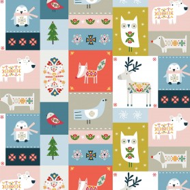 tissu collection winterfolk Dashwood studio