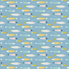 tissu poissons collection coast Dashwood studio