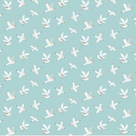 tissu 2258 mouettes coast Dashwood studio