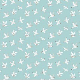 tissu 2258 mouettes coast Dashwood studio