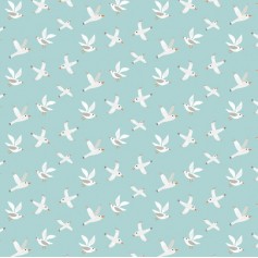 Tissu mouettes collection coast Dashwood Studio