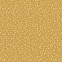 Tissu petits points fond moutarde collection Birdsong Dashwood Studio