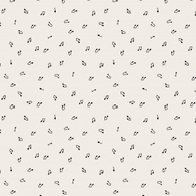 tissu 2364 note de musique Dashwood studio