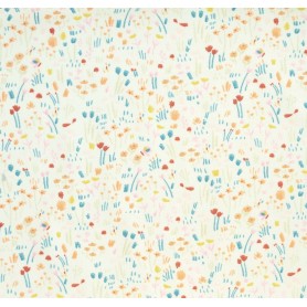 jersey fleurs Katia Fabrics