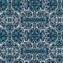 Tissu fond bleu fonçé starlit hollow metallique Dashwood
