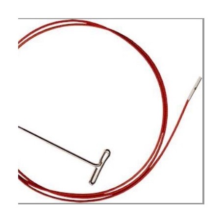 twist red cable Small [S] ChiaoGoo