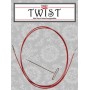 twist red cable Small [S] ChiaoGoo