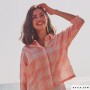 madras fluo fuchsia et saumon Katia Fabrics