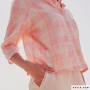 madras fluo fuchsia et saumon Katia Fabrics
