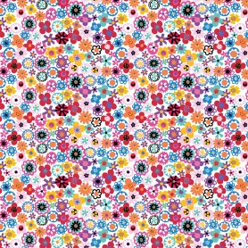 Tissu viva la vida petites fleurs Dashwood
