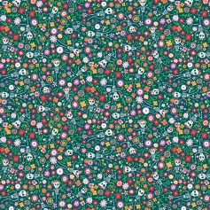 Tissu viva la vida squelette Dashwood