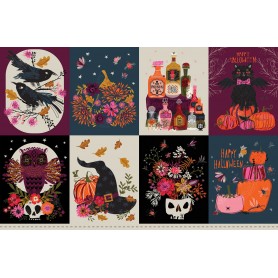 Tissu halloween panneau Dashwood